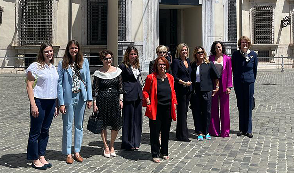 35th Edition of the Marisa Bellisario Award: Almawave’s CEO Valeria Sandei receives a 2023 Golden Apple for Management