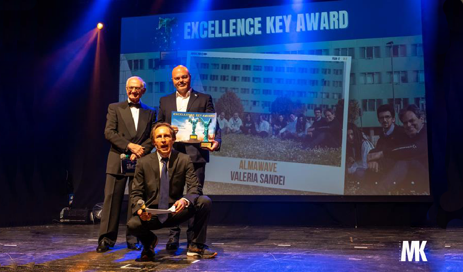The Special Excellence Key Award Presented to Almawave and CEO Valeria Sandei