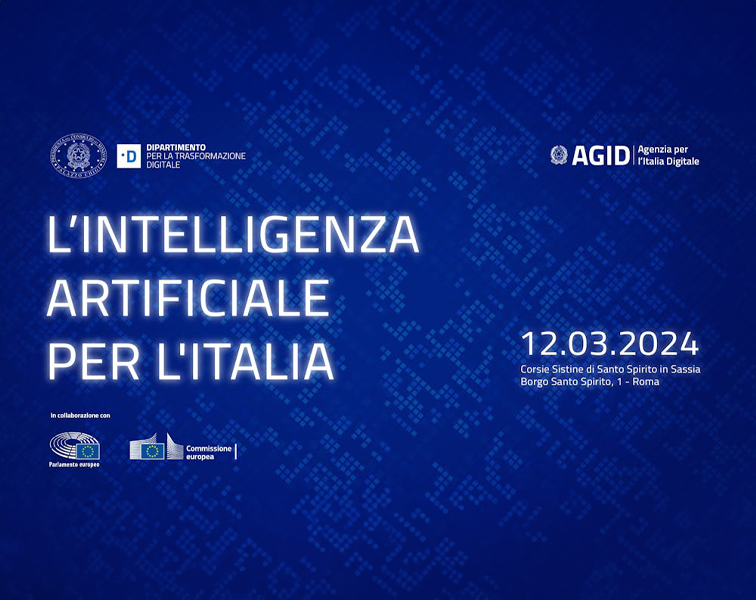 Valeria Sandei at the “Artificial Intelligence for Italy” Event