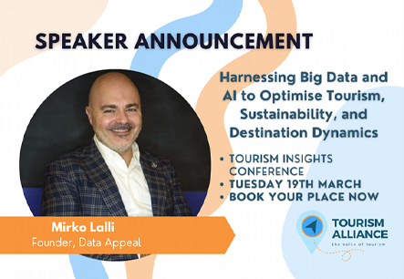 Mirko Lalli at the Tourism Insight Conference