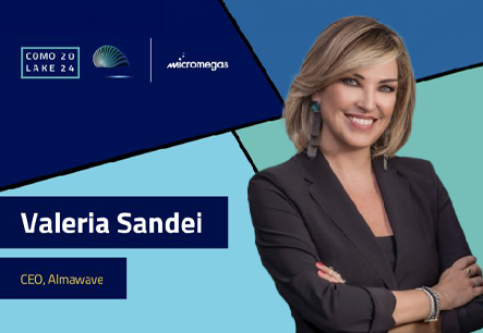 Valeria Sandei at the 2nd edition of ComoLake 2024