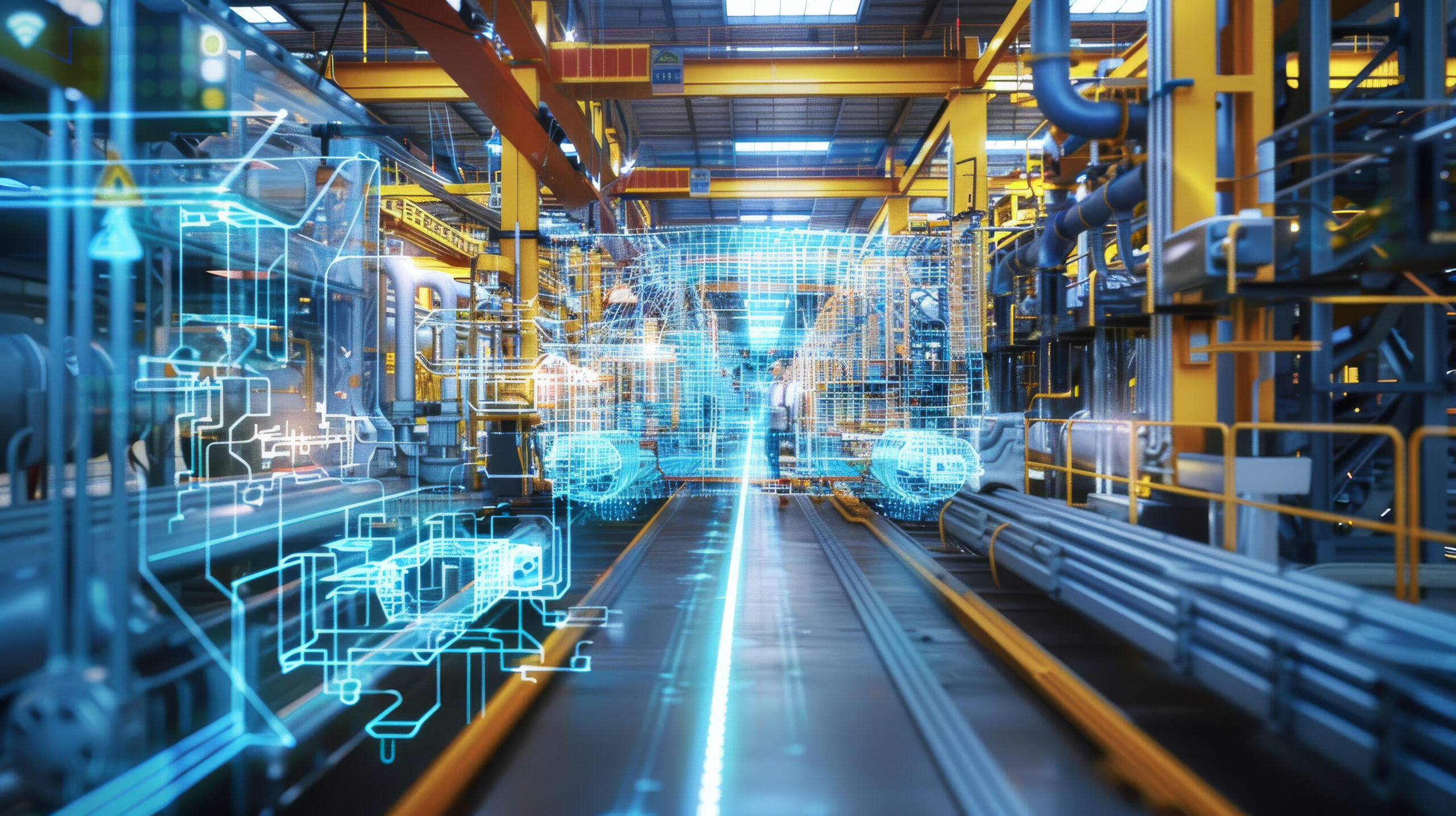 Digital twin technology creates virtual replicas of physical assets, enabling real-time monitoring, predictive maintenance, and optimization across industries
