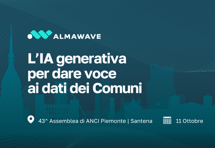 “Building skills for the leaders of tomorrow”: Almawave main sponsor of the ANCI Piemonte Assembly