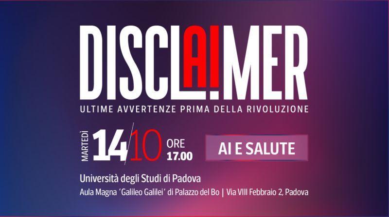 Valeria Sandei on stage at Disclaimer – the Corriere della Sera project