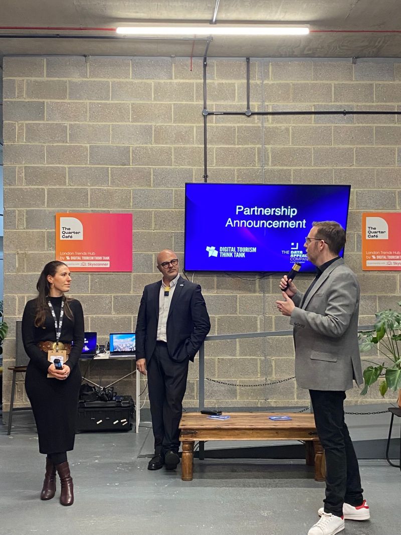 Data Appeal and DTTT join forces to innovate digital tourism at the World Travel Market in London