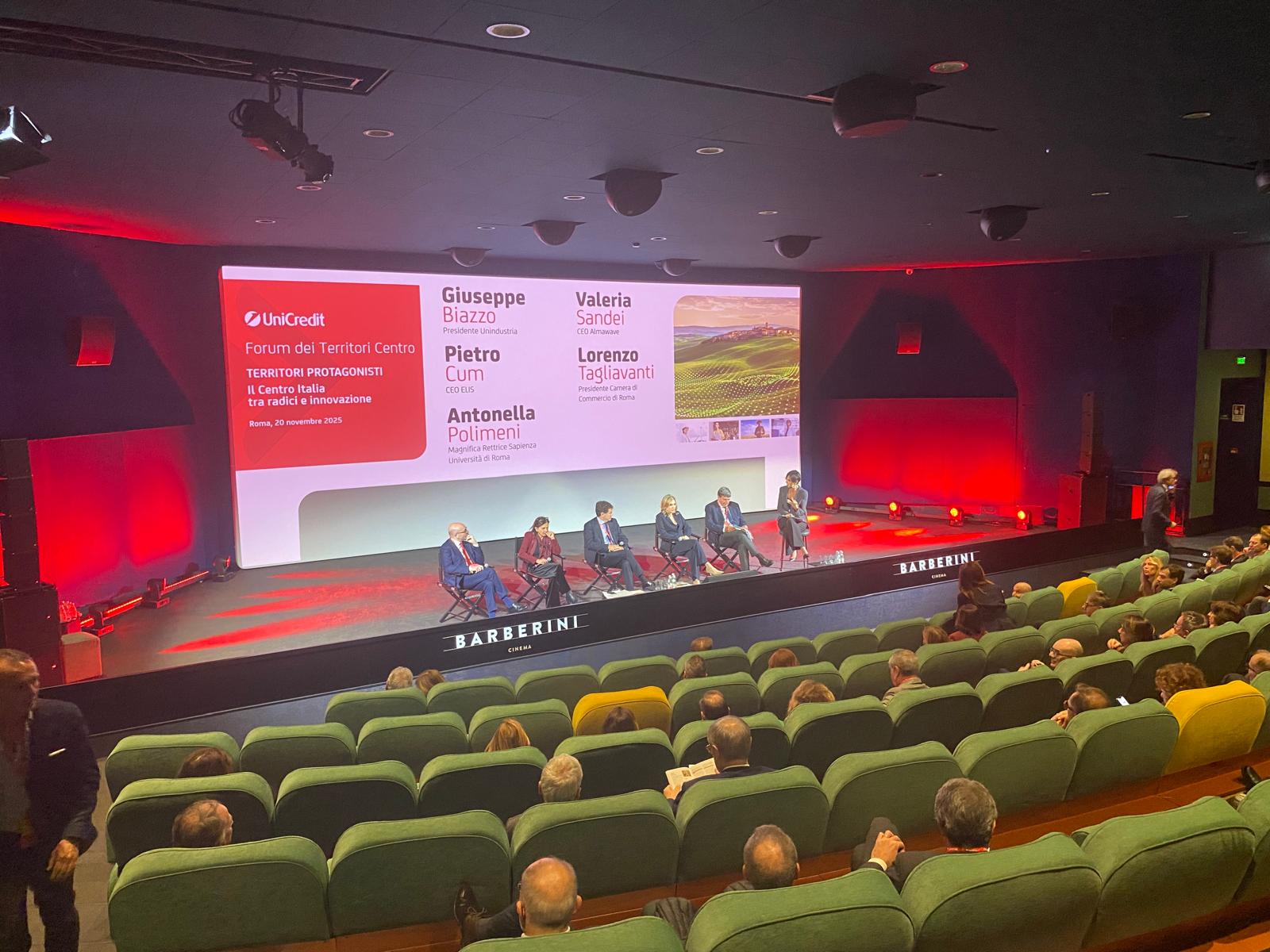 Valeria Sandei at UniCredit’s Forum of Territories: AI as a lever for regional development