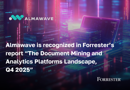 Almawave was mentioned in the report “The Document Mining and Analytics Platforms Landscape, Q4 2025”