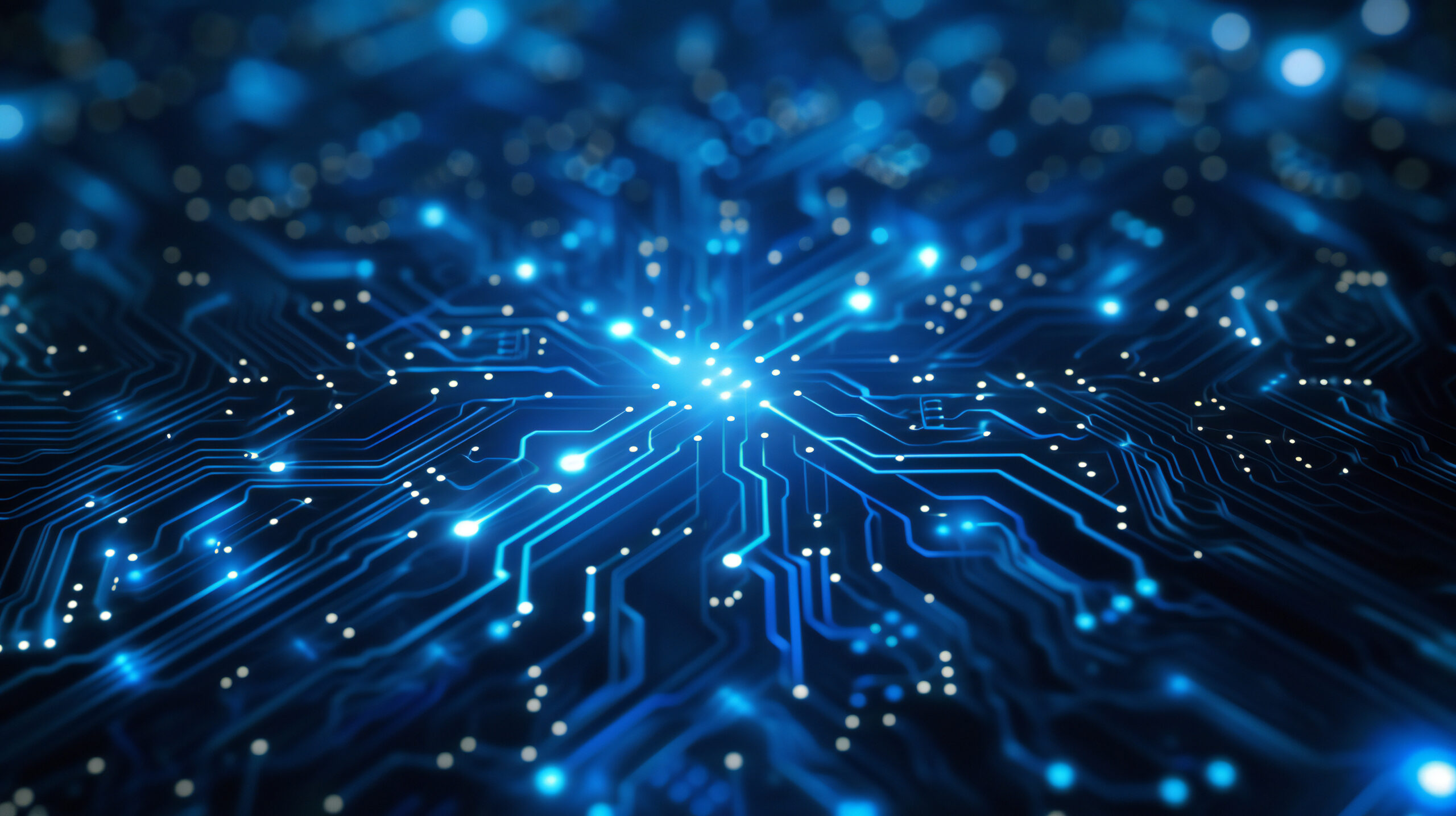 blue tech background