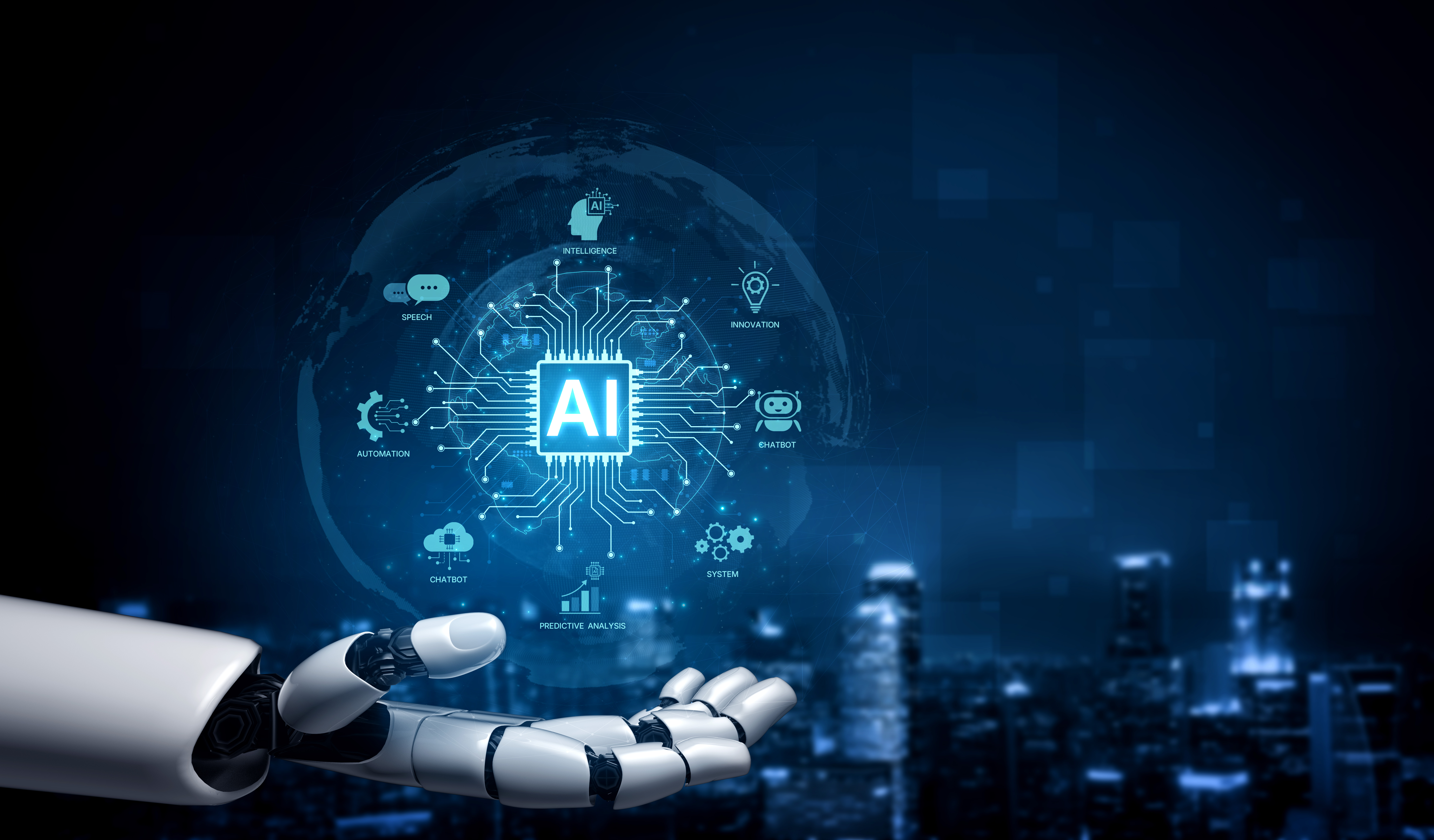 Generative AI showcasing its own platform for business process automation. Fermion